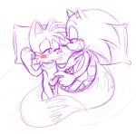  anthro bed_sheet bedding blush canid canine dipstick_tail duo erection eulipotyphlan fox fur grin hedgehog male male/male mammal miles_prower multi_tail multicolored_tail penis pillow smile sonic_(series) sonic_the_hedgehog tongue tongue_out unbreakablebond video_games 
