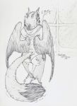  &lt;3 avian bird clothing feathered_wings feathers hi_res hoodie humming musical_note owl phathusa rear_view sketch snow sona_(noxiis) underwear window wings 