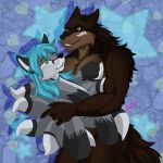  aleu_moonshadow canid canine canis dainoth fox hi_res mammal nikorokumitsero plushie were werecanid werecanine werewolf wolf 