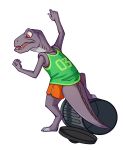  clothing dinosaur don_bluth hi_res hyp reptile scalie shorts the_land_before_time topazice uniform 