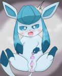  3_toes anal anal_beads anal_masturbation anus black_nose blue_eyes blue_fur clitoris eeveelution female feral fur glaceon hi_res long_ears markings masturbation nintendo open_mouth pok&eacute;mon pok&eacute;mon_(species) pussy pussy_juice sex_toy snout socks_(marking) toes video_games ていかく 