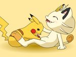  genechildmewtwo meowth nintendo pikachu pokemon 