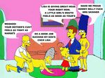  agnes_skinner animated homer_simpson lisa_simpson marge_simpson seymour_skinner the_simpsons 