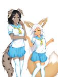  anime belladonna_van_eycker breasts canid canine female fennec fox hi_res hybrid mammal minimimineko mink mustelid musteline rose_dandy-ba sheprador 