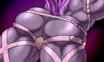  armor back_muscles backsack balls bathym butt canid canine canis clothed clothing dirty-canvas fur male mammal muscular muscular_male purple_fur skimpy thick_thighs tokyo_afterschool_summoners unconvincing_armor video_games wolf 