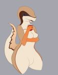  anthro breasts female hi_res lizard non-mammal_breasts reptile scalie simple_background tagme vagoncho 