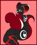  &lt;3 2019 absurd_res anthro big_breasts breasts cobra digital_media_(artwork) featureless_breasts female hi_res huge_breasts kaithunderstone75 non-mammal_breasts qetesh_the_cobra red_eyes reptile scalie snake solo tattoo thick_thighs tribal wide_hips 