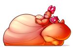  alpha_channel anthro belly big_belly big_butt breasts butt female hair_bow hair_ribbon hyper hyper_belly koopa koopaling lips mario_bros nintendo non-mammal_breasts overweight overweight_female ribbons ridiculouscake scalie solo video_games wendy_o_koopa 