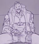  bob_(overwatch) clothed clothing cum cum_drip dripping looking_at_viewer machine male masturbation not_furry penile_masturbation penis robot solo unknown_artist 