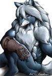  canine chest_tuft fur gloves karabiner legendz male mammal solo tuft wolf wolfy wolfy_the_werewolf 