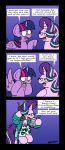  absurd_res bobthedalek clothing comic dessert equid food friendship_is_magic hi_res horn ice_cream mammal my_little_pony robe starlight_glimmer_(mlp) twilight_sparkle_(mlp) unicorn 