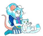  cannabiscuit clothed clothing fairy female lunati_(character) mammal mouse plushie rodent solo tacoma_(character) 