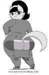  2018 big_butt butt felid feline female fur hi_res huge_butt mammal mature_female mrs._katswell nickelodeon overweight sanaclone t.u.f.f._puppy thick_thighs wide_hips 