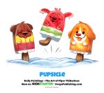  canid canine canis cryptid-creations domestic_dog food food_creature group mammal popsicle 