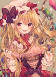  ana_(rznuscrf) dress flandre_scarlet pointy_ears touhou wings 