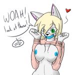  anthro blazsvector breasts clothing eyewear felid female glasses green_eyes janet_frostfang mammal pantherine snow_leopard solo sweater 