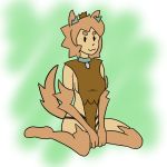  2019 animal_humanoid anthro breasts canid clothed clothing dog_princess female fur humanoid mammal princess royalty simple_background solarfm solo towergirls 