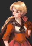  alma_beoulve final_fantasy final_fantasy_tactics gloves highres red_cloak 