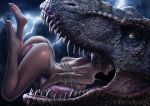  clothing dinosaur female jurassic_park jurassic_world mostly_nude ninjartist not_furry panties reptile scalie underwear universal_studios vore 