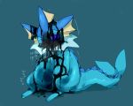  5:4 ambiguous_gender bloated bulge duo eeveelution feral hypnosis inflation ink mind_control nintendo pok&eacute;mon pok&eacute;mon_(species) slime solo text transformation translation_request vaporeon video_games winte 