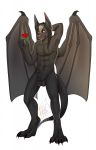  anthro balls chiropteran flower hi_res male mammal nude penis plant rose_(flower) ruby_the_bat solo unknown_artist wings 