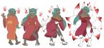  2017 9_tails absurd_res alpha_channel animal_humanoid anthro big_breasts breasts canid canid_humanoid canine canine_humanoid cleavage clothed clothing cute_fangs elf eyes_closed female footwear fox_humanoid green_hair hair hi_res humanoid japanese_clothing kdhynamo kimono legwear long_hair looking_at_viewer lyn_(z-ray) mammal multi_tail open_mouth sandals sequence simple_background smile solo species_transformation standing stockings surprise tail_growth tattoo torn_clothing transformation transparent_background 