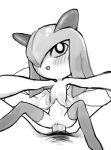  2018 blush duo female female_focus first_person_view human human_on_humanoid humanoid interspecies kirlia looking_at_viewer lying male male/female male_pov mammal missionary_position nintendo nude on_back open_mouth penetration penis pok&eacute;mon pok&eacute;mon_(species) pok&eacute;philia pubes pussy sex simple_background solo_focus tosx vaginal vaginal_penetration video_games white_background 