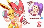  ! &lt;3 16:10 angry animal_genitalia animal_penis anthro anthro_on_anthro balls biped black_eyebrows black_sclera blue_eyes blue_sclera bound breasts canid canine_penis clothing cum cumshot dialogue digital_media_(artwork) diives eeveelution ejaculation electricity english_text erection eyebrows eyelashes female fur gloves_(marking) hair_bow hair_ribbon handjob hi_res human joltee_(diives) jolteon long_ears looking_at_penis male male/female mammal markings multicolored_fur nintendo nipples nude open_mouth open_smile orgasm penis phone pink_ears pink_fur pink_penis plum_py pok&eacute;mon pok&eacute;mon_(species) ribbons selfie sex simple_background smile sylvee_(diives) sylveon teeth text tongue tongue_out twitter two_tone_fur v_sign video_games white_background yellow_balls yellow_ears yellow_fur 