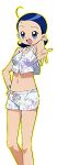  bikini_shorts game_cg mizukakushi_makoto ojamajo_doremi senoo_aiko tagme white_shorts 