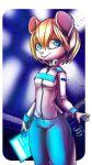  2018 amy_(xen) anthro biped clothed clothing derideal digital_drawing_(artwork) digital_media_(artwork) female hair hi_res kiaun mammal mouse rodent signature simple_background solo standing 
