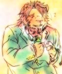  2019 anthro clothing eyes_closed felid humanoid_hands lion male mammal oz_(tas) pantherine shirt solo suyanemu7 tokyo_afterschool_summoners video_games 