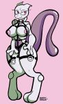  2019 absurd_res bdsm big_breasts bondage borky-draws bound breasts digital_media_(artwork) female hi_res legendary_pok&eacute;mon looking_at_viewer mewtwo nintendo pok&eacute;mon pok&eacute;mon_(species) purple_eyes simple_background smile solo thick_thighs video_games wide_hips 