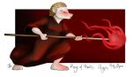  2015 albino ayeph clothed clothing digital_media_(artwork) eulipotyphlan female fire fireball fully_clothed glowing glowing_eyes hedgehog mammal oli_snowpaw priest red_eyes robe shaded solo staff standing 
