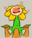  blush cinnamonroll69 flower flowey_the_flower hi_res human male male/male mammal not_furry penetration penis plant undertale video_games 