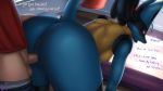  16:9 2019 anthro anthro_penetrated anus balls blue_fur breasts butt canid canine clothed clothing conditional_dnp dialogue digital_media_(artwork) duo english_text erection faceless_male female from_behind_position fur galaxyoron human human_on_anthro human_penetrating human_penetrating_anthro inside interspecies looking_back lucario male male/female male_penetrating mammal nintendo nipples open_mouth penetration penis pok&eacute;mon pok&eacute;mon_(species) pussy red_eyes sex solo_focus sweat_drops text tongue vaginal vaginal_penetration vein veiny_penis video_games 