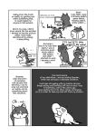  2015 book comic domestic_cat english_text felid feline felis front_view grey_background kneeling mammal maririn pencil_(object) rear_view running side_view simple_background sitting solo speech_bubble standing text toilet white_background 