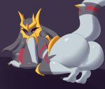  anthro barefoot big_butt breasts butt claws dragon female giratina hi_res jcdr legendary_pok&eacute;mon nintendo nipples nude pok&eacute;mon pok&eacute;mon_(species) purple_eyes pussy side_boob solo thick_thighs video_games 