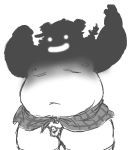  2019 alp_(tas) anthro balls belly giant_panda humanoid_hands male mammal moobs navel nipples overweight overweight_male penis simple_background solo tokyo_afterschool_summoners unknown_artist ursid video_games white_background 