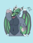  absurd_res dragon green_eyes hi_res wings zenith_(amorous) 