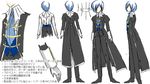  classic_(module) concept_art ginko_(shard47) gloves kaito long_coat male_focus necktie project_diva_(series) project_diva_2nd translation_request vocaloid 