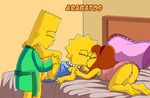  allison_taylor arabatos bart_simpson lisa_simpson the_simpsons 