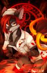  amelya anthro blood canine cross-gender demonic gender_bent girly gore haunted hill hospital konami male mammal nurse silent silent_hill video_games wolf zingiber 