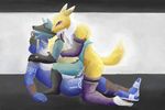  crossover digimon krystal lucario nintendo pokemon renamon rule_63 star_fox 