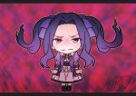  angry blue_dress blue_hair bow chibi child dress frills grass lips melty_q_melromarc purple_eyes tate_no_yuusha_no_nariagari twintails 