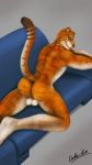  balls butt dobie-ace felid hi_res male mammal pantherine sofa tiger 