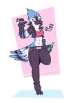  anthro avian beak belt beverage bird bone bottle breasts cat-boots claws clothed clothing digital_media_(artwork) feathers female holding_object jacket mammal melee_weapon simple_background skull solo standing weapon 