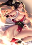  cianyo king_of_fighters nipples pussy shiranui_mai torn_clothes uncensored 