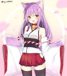  animal_ears japanese_clothes mizuki_ryuu tagme tail 