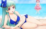  bikini cleavage ha-ru possibly_upscaled? swimsuits wet 