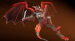  3d_(artwork) armor digital_media_(artwork) dragon female invalid_tag knight melee_weapon scalie source_filmmaker sword warfaremachine weapon 